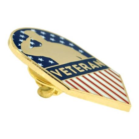     Veteran Shield Pin