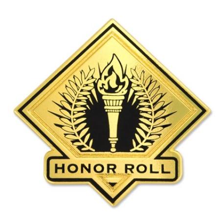     School Pin - Honor Roll