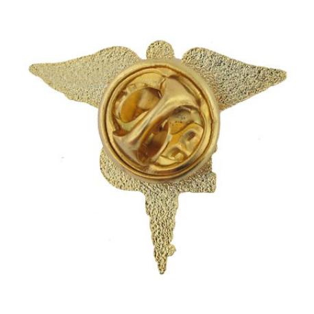     MD Caduceus Lapel Pin