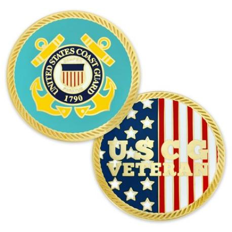     U.S. Coast Guard Veteran Coin