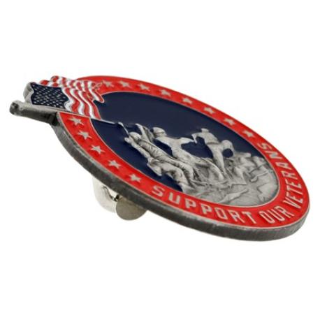     Support Our Veterans Pin