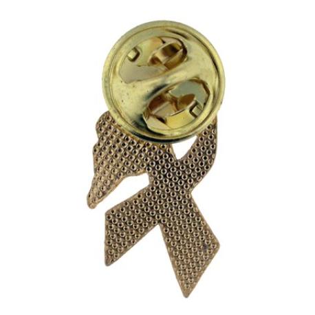     Yellow Ribbon Angel Pin