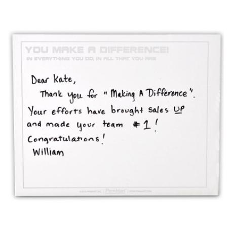     You Make a Difference Card and Pin