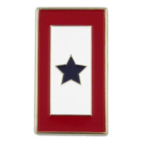     Blue Star Service Flag Pin