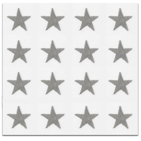     Applique - Silver Star